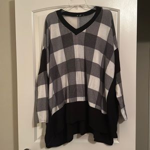 White Birch oversized lightweight sweater